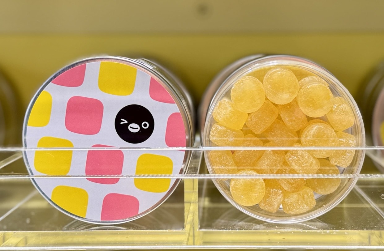 「フルーティアロマのど飴 Suica味」