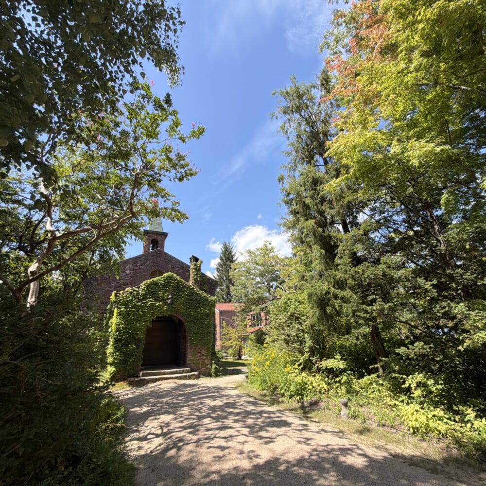 碌山美術館 建物
