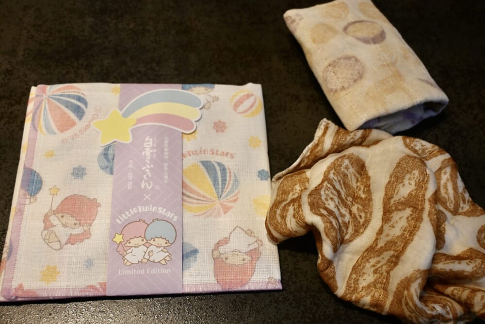 白雪ふきん　かや織ふきん
