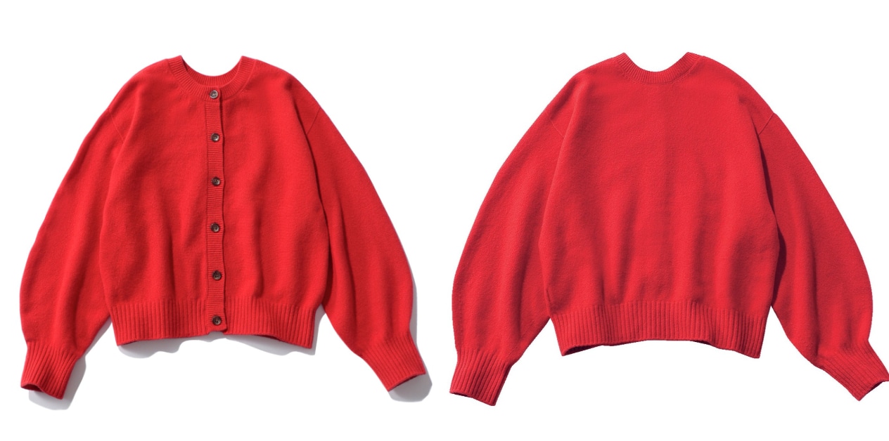 LEEマルシェ 12closet カシミヤ混ホールガーメントニット