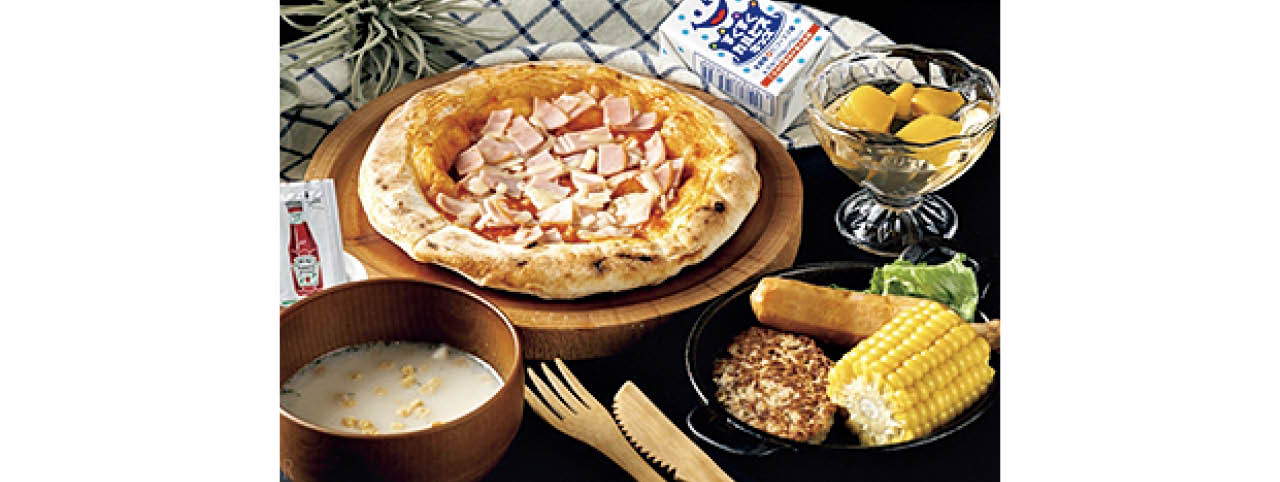 キッズBBQピザ