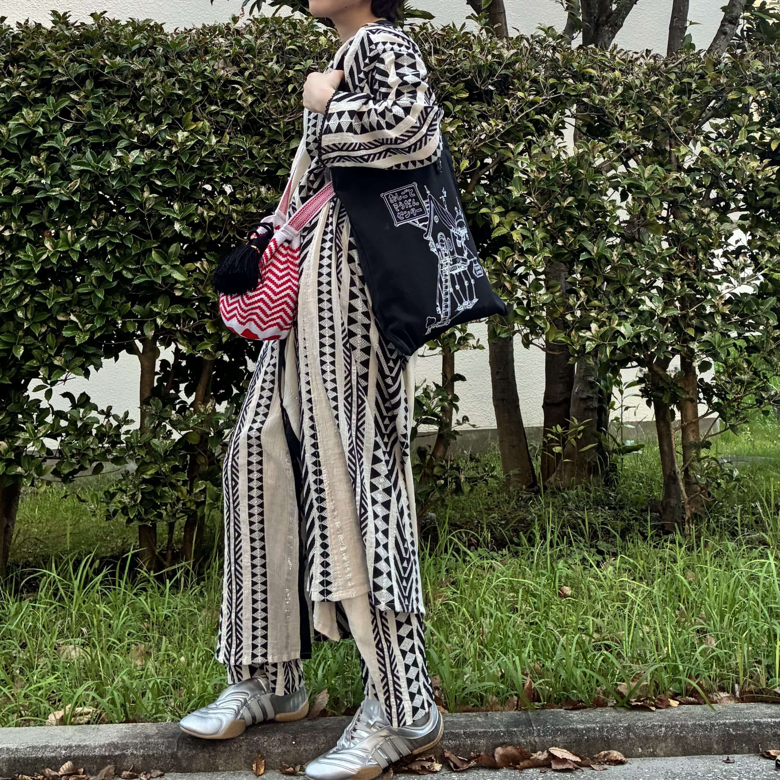 LEE 付録 ヨシタケシンスケ トート 40代女性コーデ