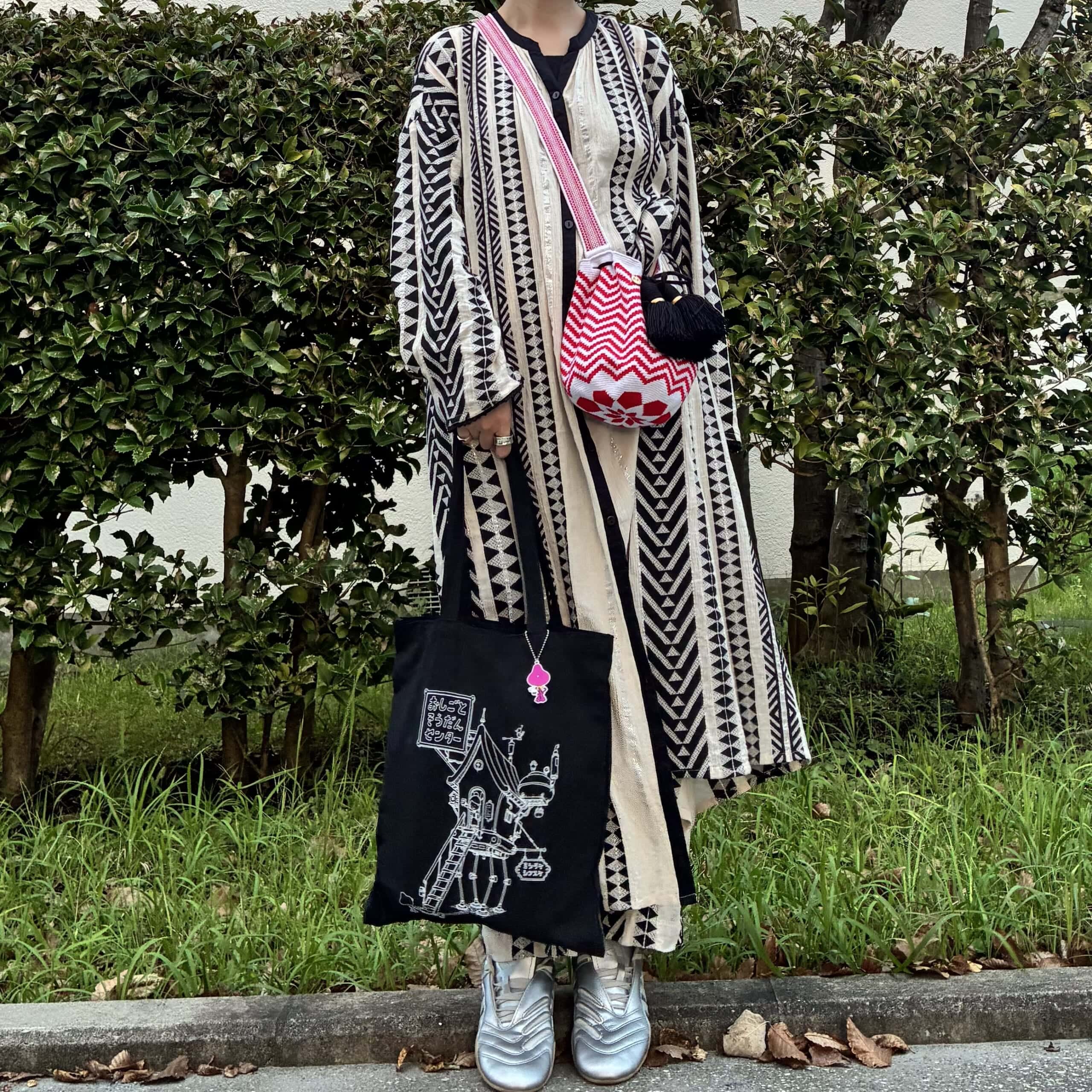 LEE 付録 ヨシタケシンスケ トート 40代女性コーデ