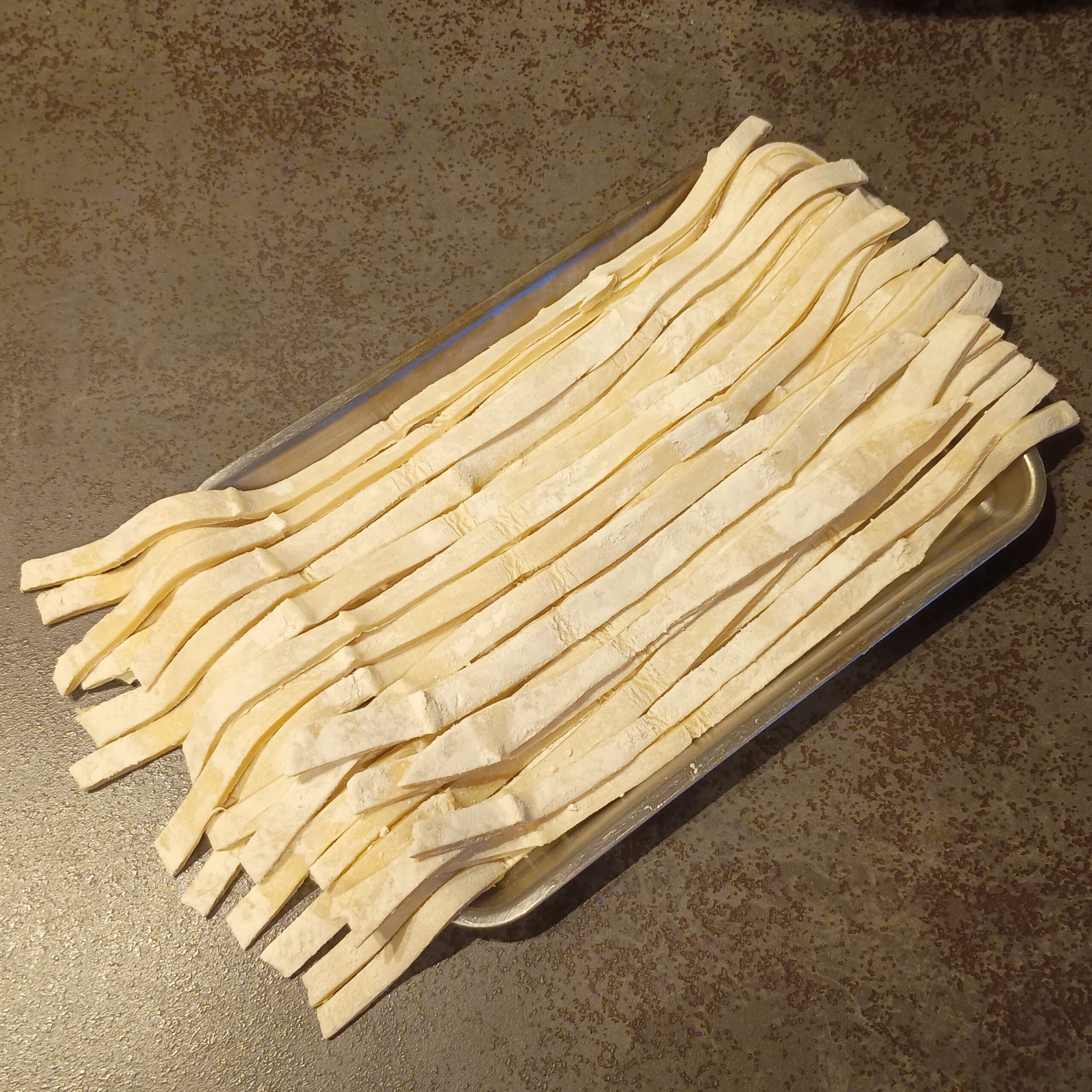 吉田のうどん 自宅で手打ち うどん 麺ぎり 完成
