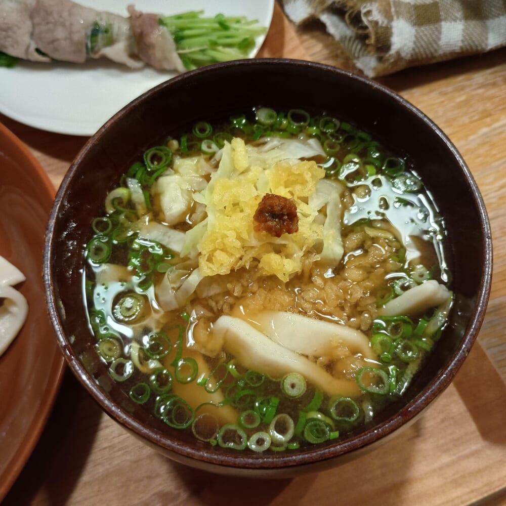 山梨 うどん ほうとう すりだね 辛味 チューブ