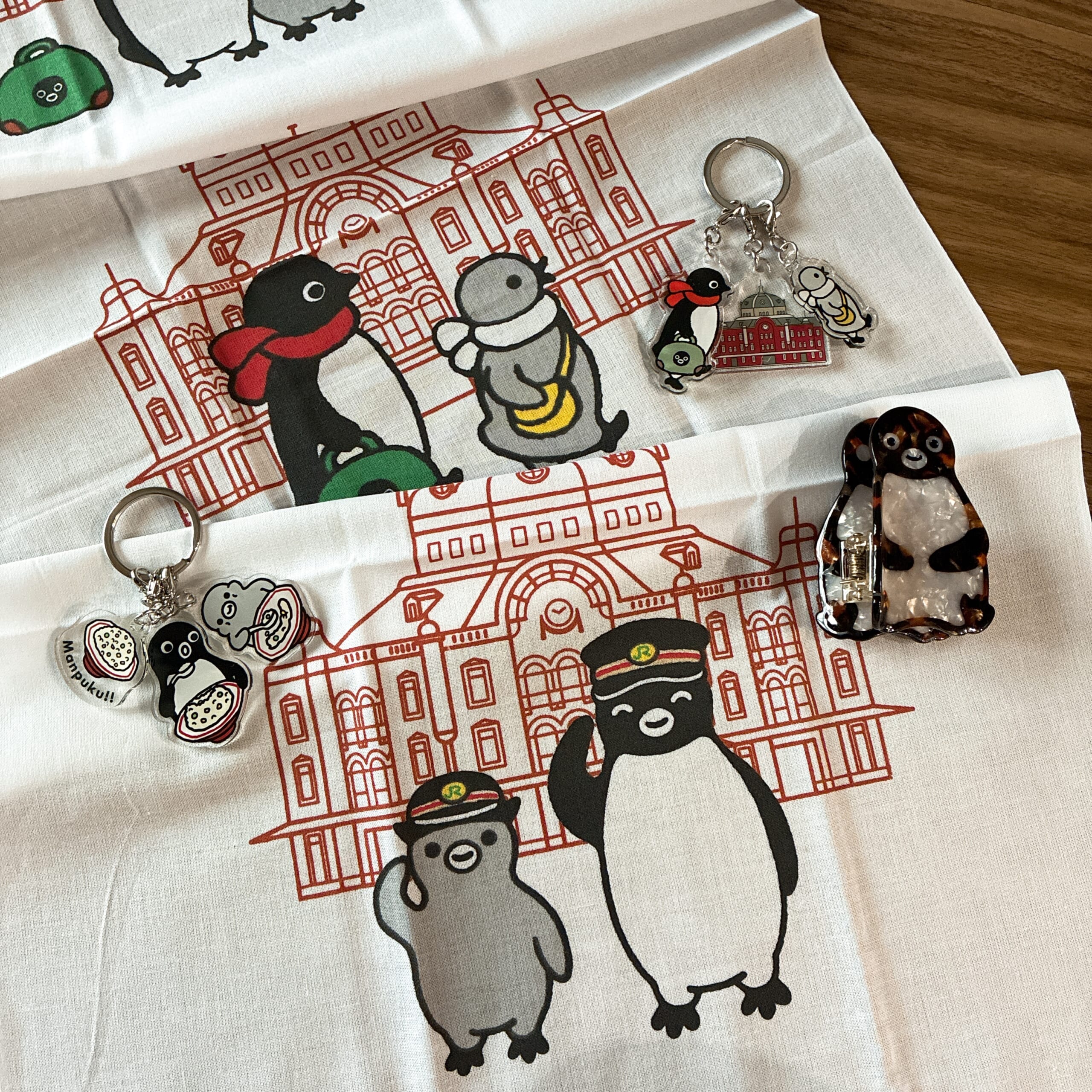 Suicaのペンギン 丸善 日本橋 紀ノ国屋 キーホルダー 東京駅