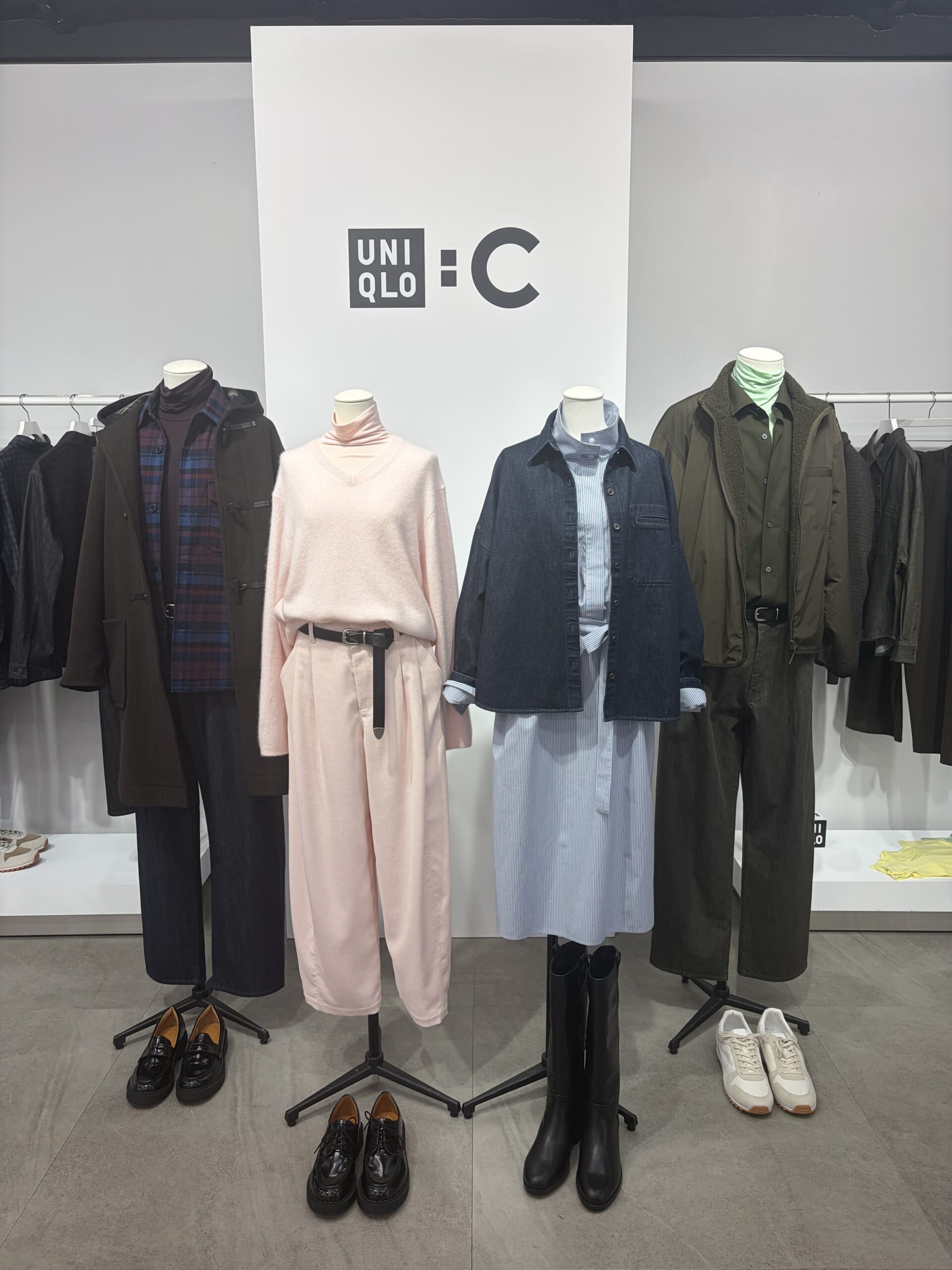ユニクロ:シー 2026年秋冬展示
