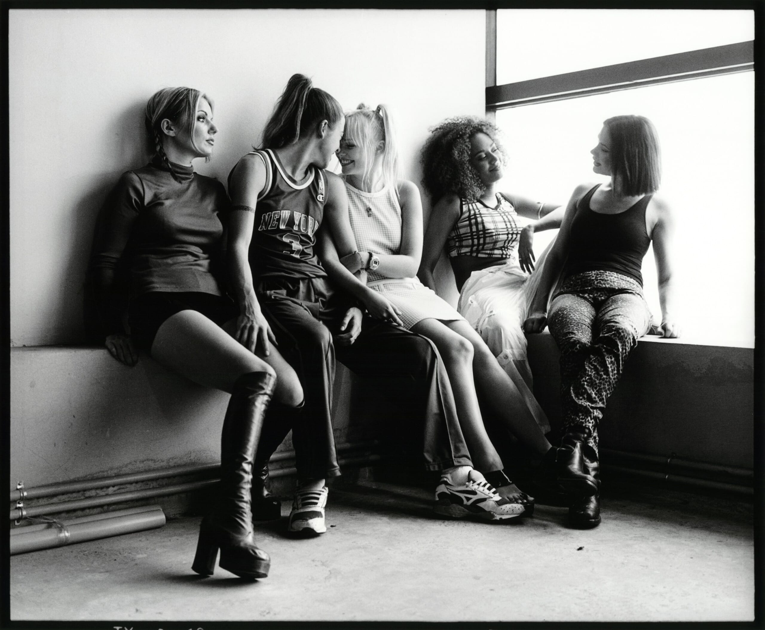 スパイスガールズby ハリーボーデン 1996 © Harry Borden