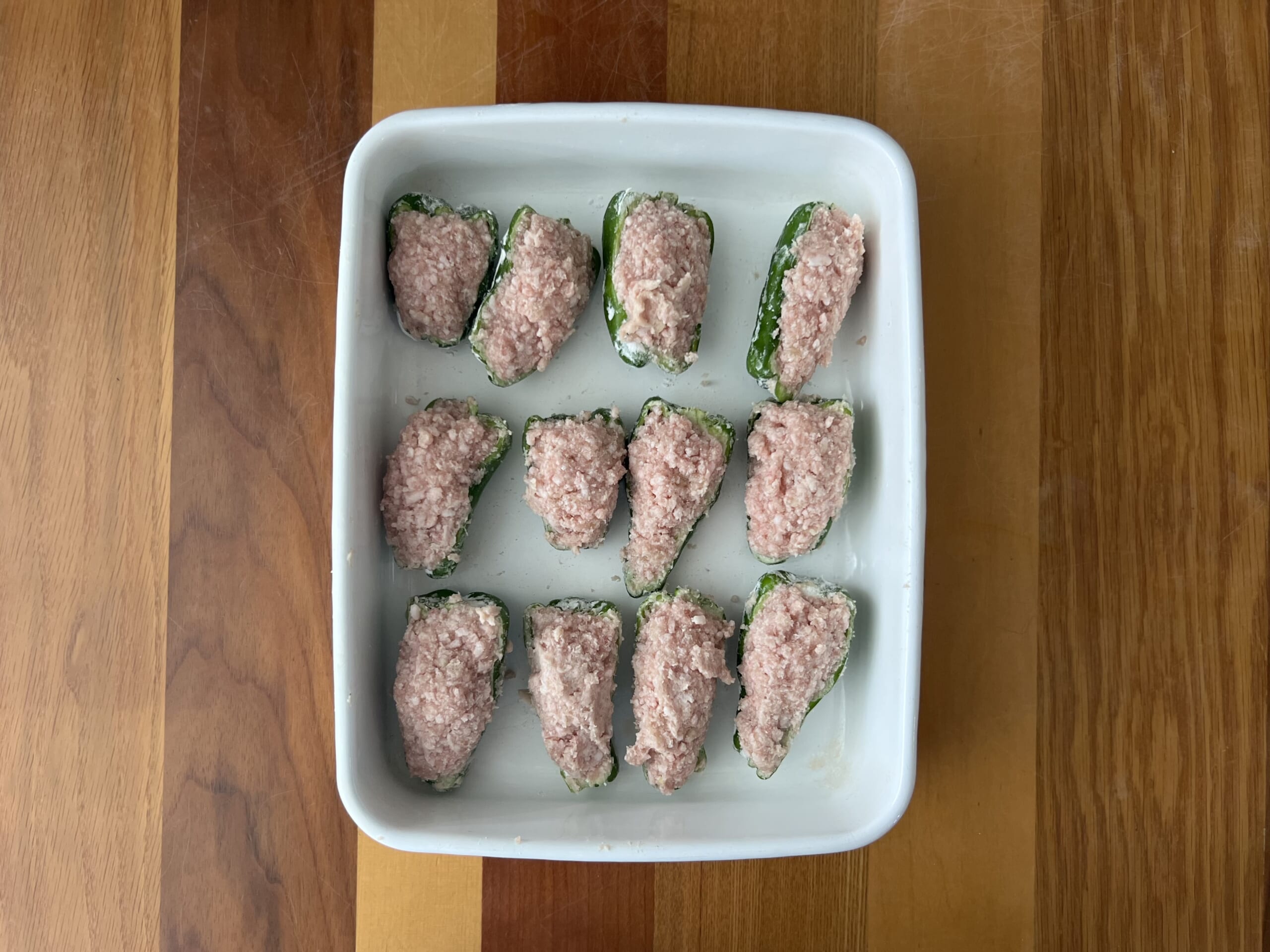 【LEEレシピ】にんにく風味が効いた「ピーマンの肉詰め」作ったよ/今井亮さんレシピ TB icoco