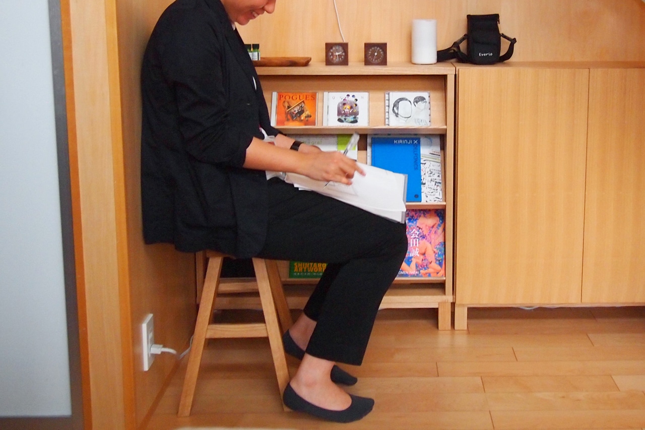 木製ベンチ・小 使用シーン