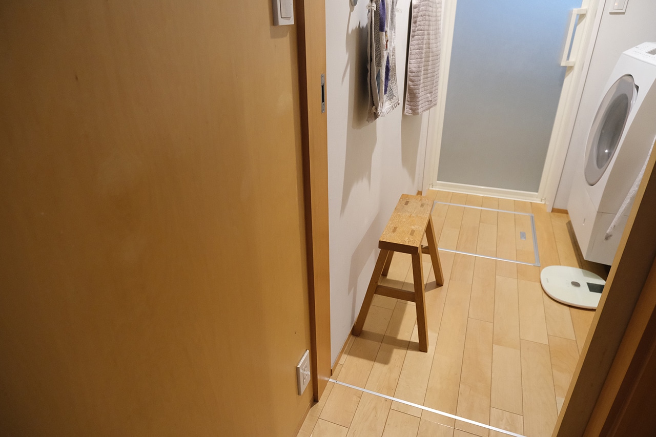 木製ベンチ・小 使用シーン