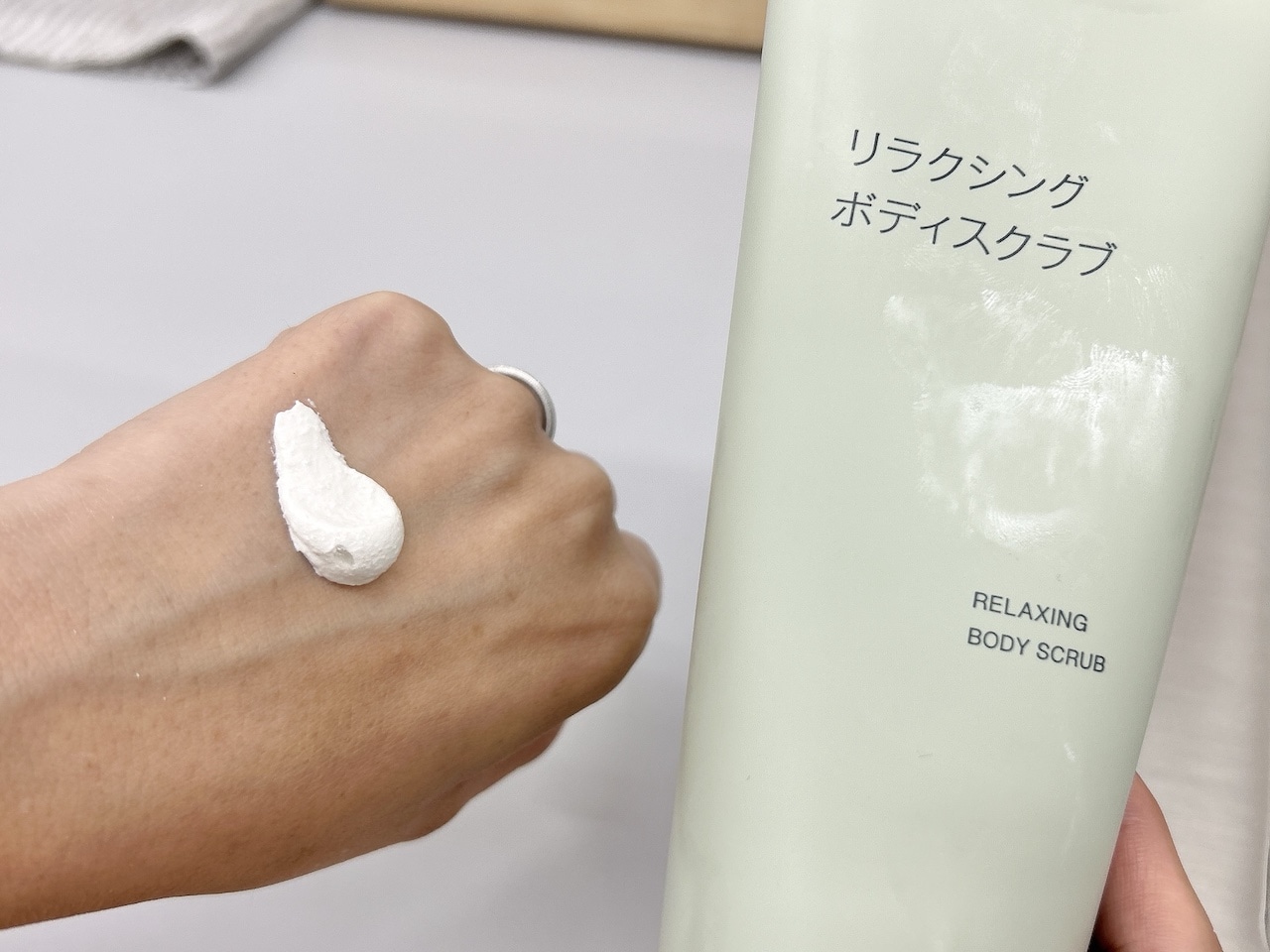 リラクシング ボディスクラブ テクスチャー