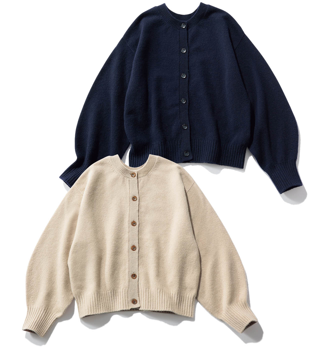 秋冬に活躍！「万能2wayカシミア混ニット」お家で洗えるので、気負わず