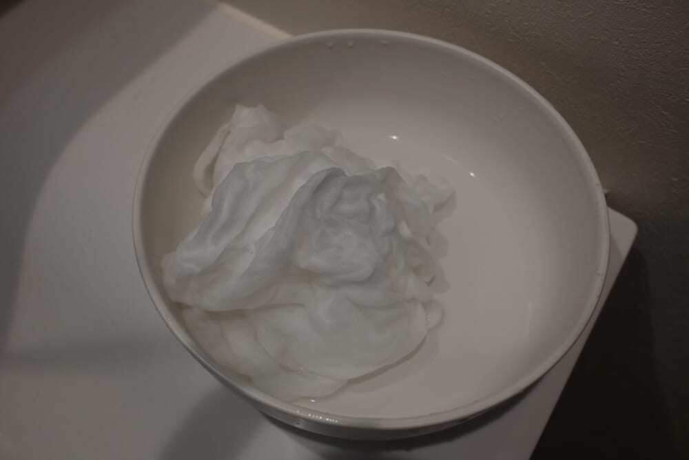 おぼろタオル　専身タオル　 お湯