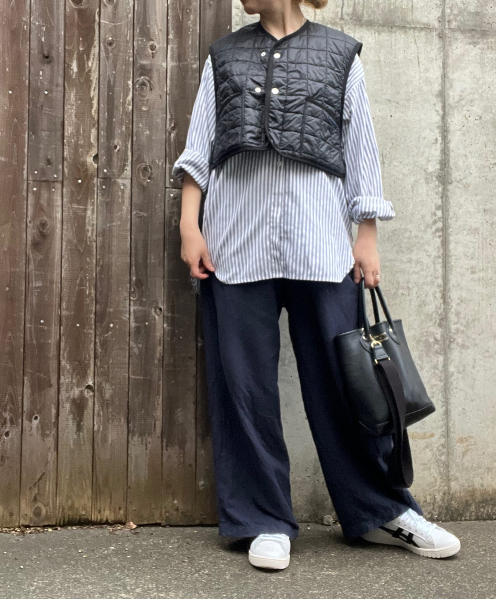 アシックス「GEL-PTG」コーデ