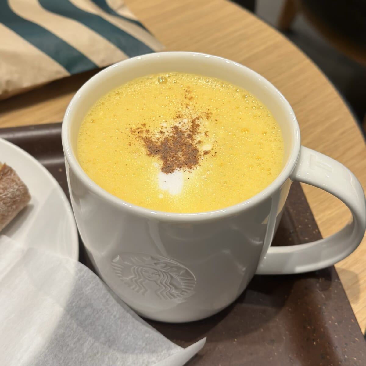 【スタバ】秋の新作「パンプキン スープチーノ」