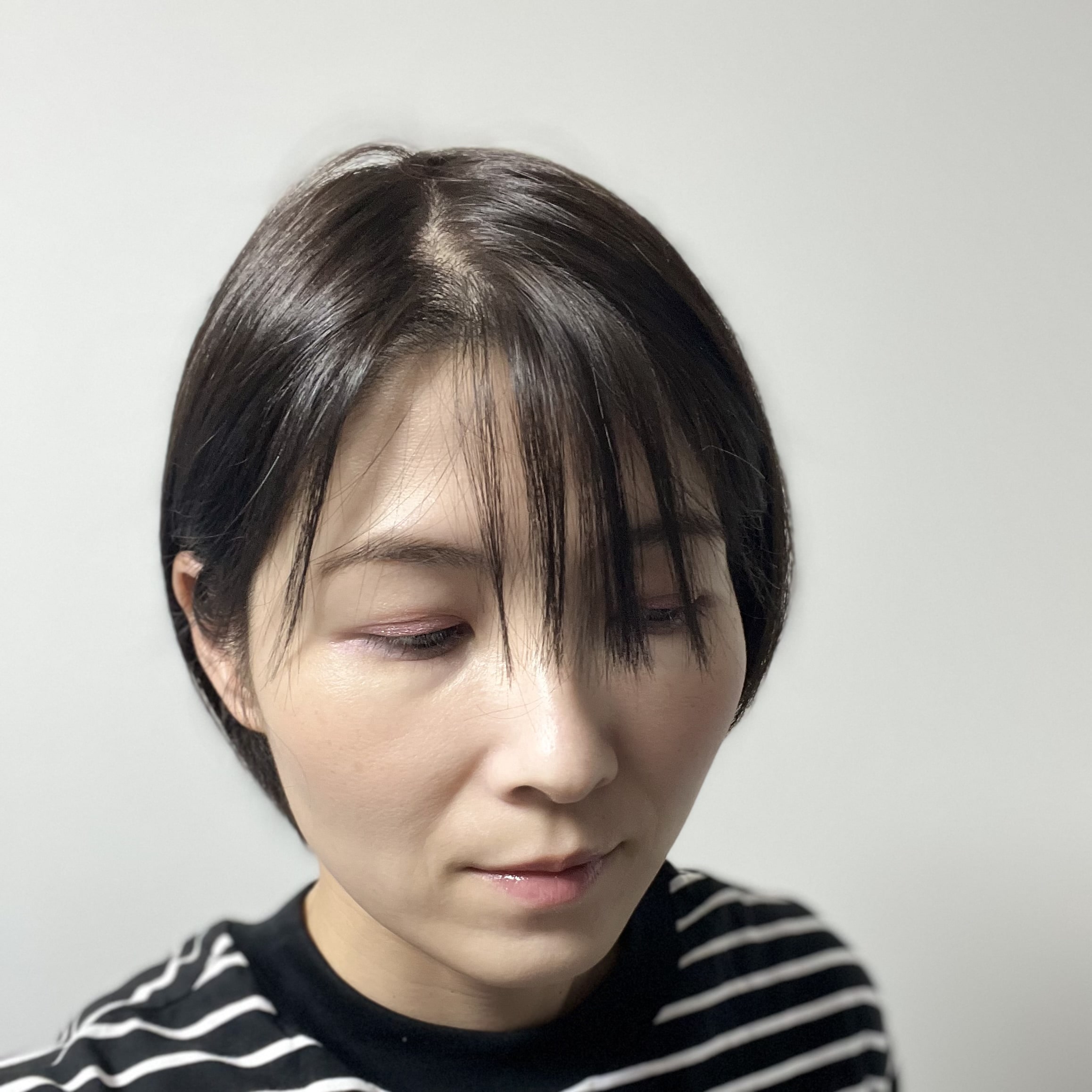髪型 ヘアスタイル 前髪