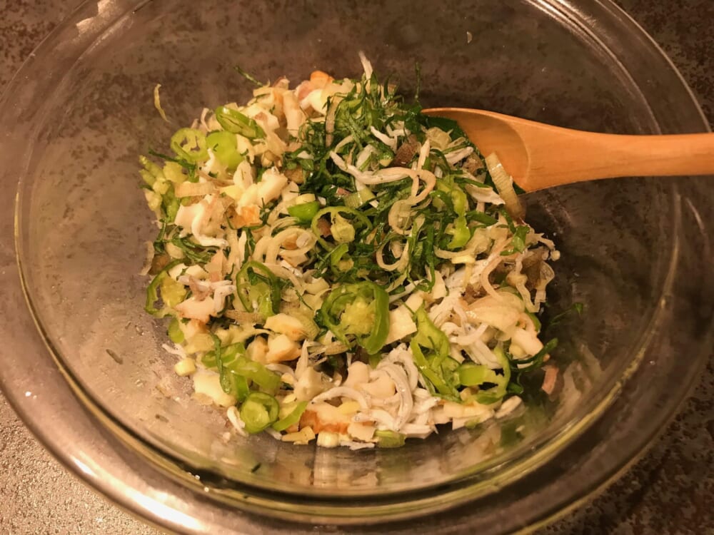 夏野菜 切って 混ぜるだけ