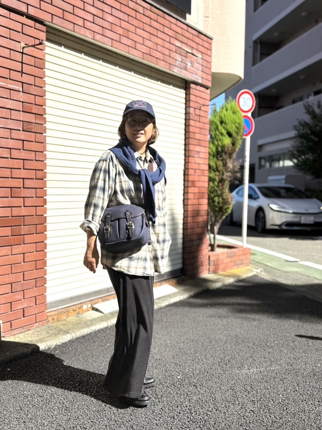 徳永千夏さん紹介 キャップ 全身コーデCREDONA QUIET SENSUALITY CAP 全身