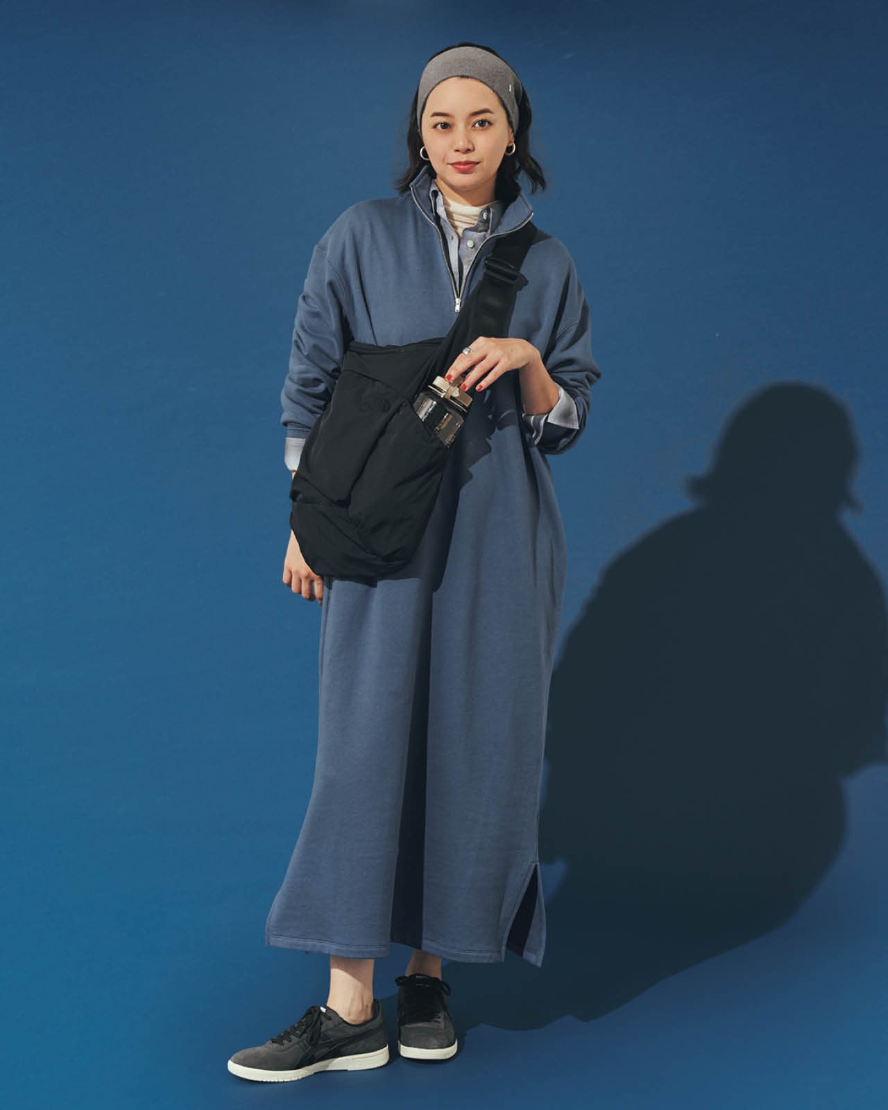岸本セシルさんのTHE NORTH FACE（ザ・ノース・フェイス）【撥水】FICUS SHOULDERのコーデ 正面