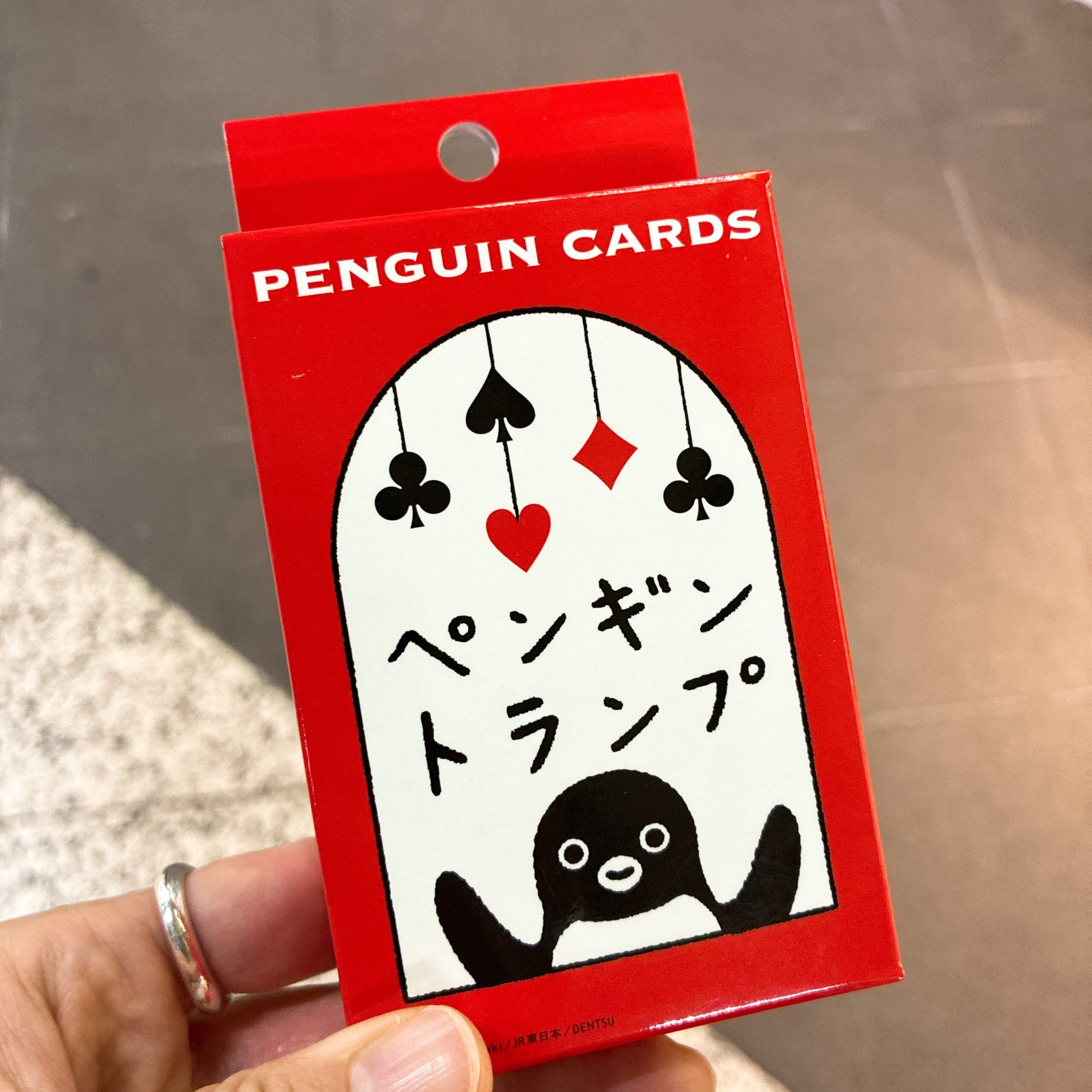ニューデイズ ペンギントランプ Suicaのペンギン