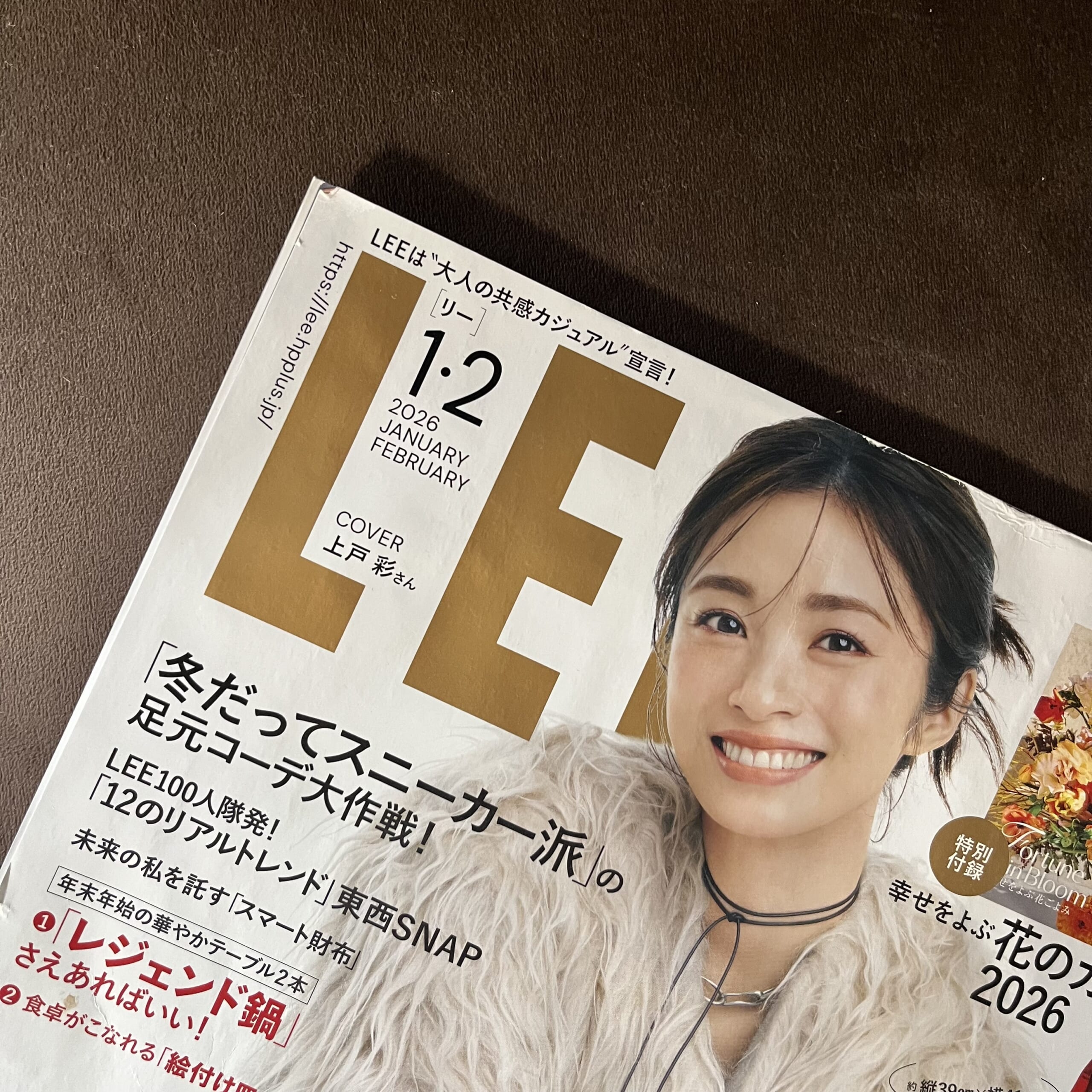 雑誌 本 表紙 LEE