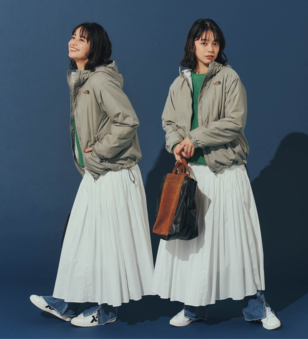 岸本セシルさんのTHE NORTH FACE（ザ・ノース・フェイス） 【洗える】【撥水】【保温】コンパクトノマドジャケットのコーデ