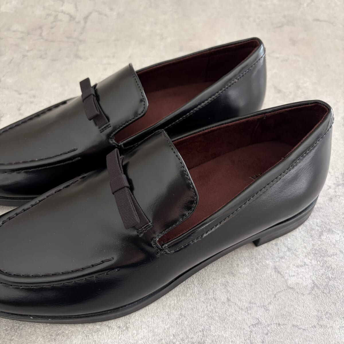 ZARA リボンローファー 40代