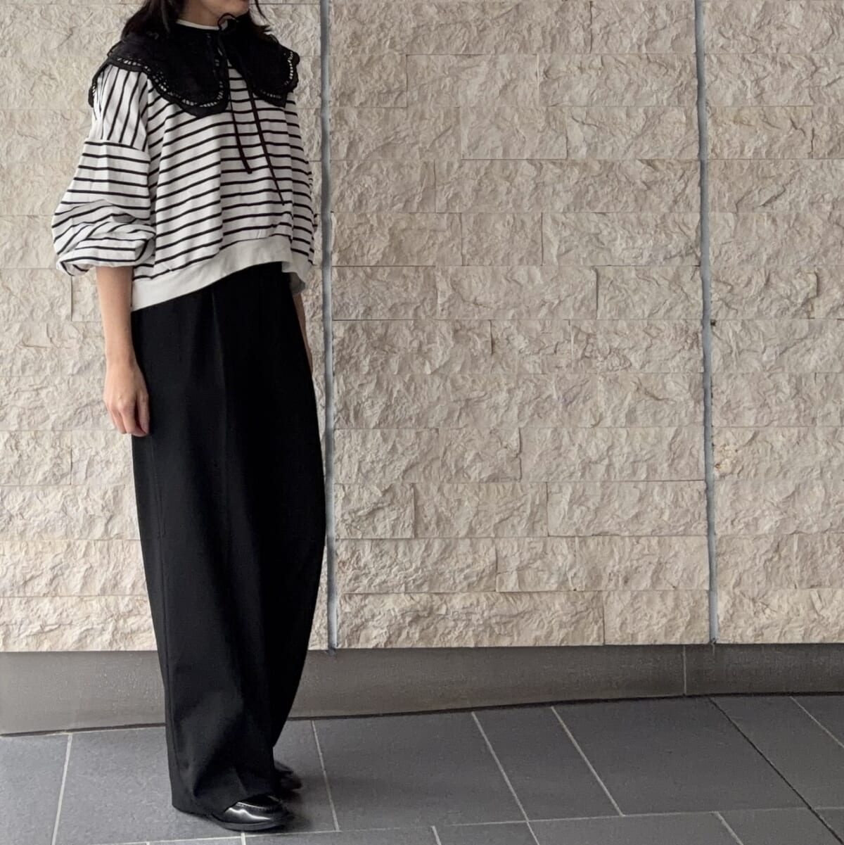 ZARA リボンローファー 40代