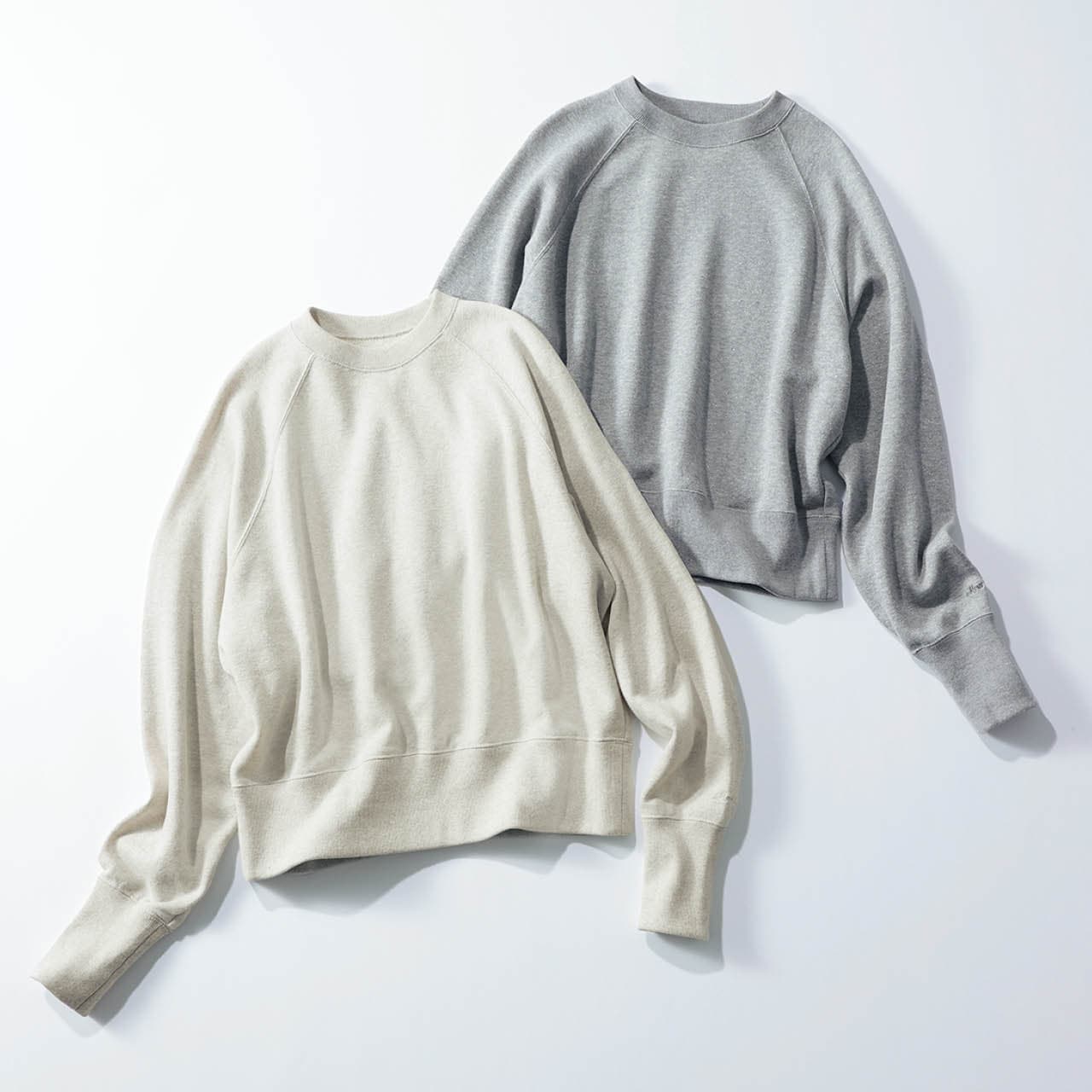 12closet（トゥエルブクローゼット）【洗える】ラメコンパクトスウェット