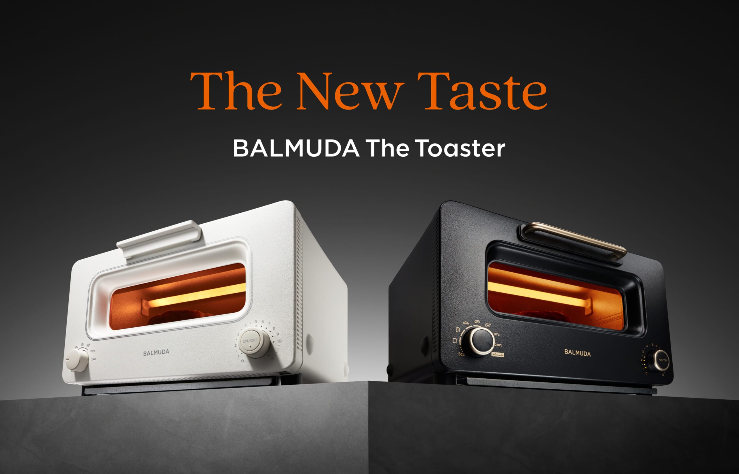 「BALMUDA The Toaster」フルリニューアル メインビジュアル