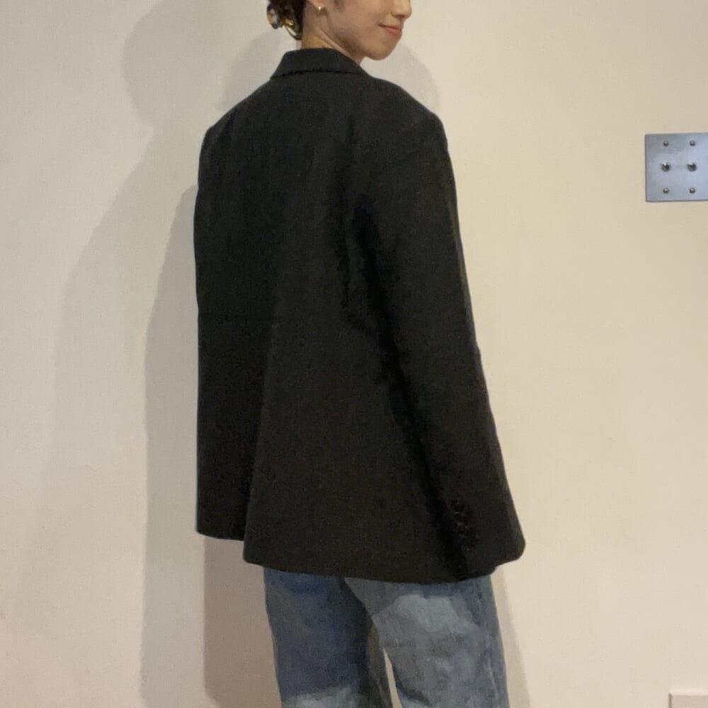 anuke　ウールジャケット　秋　購入品　グレー　秋冬アウター