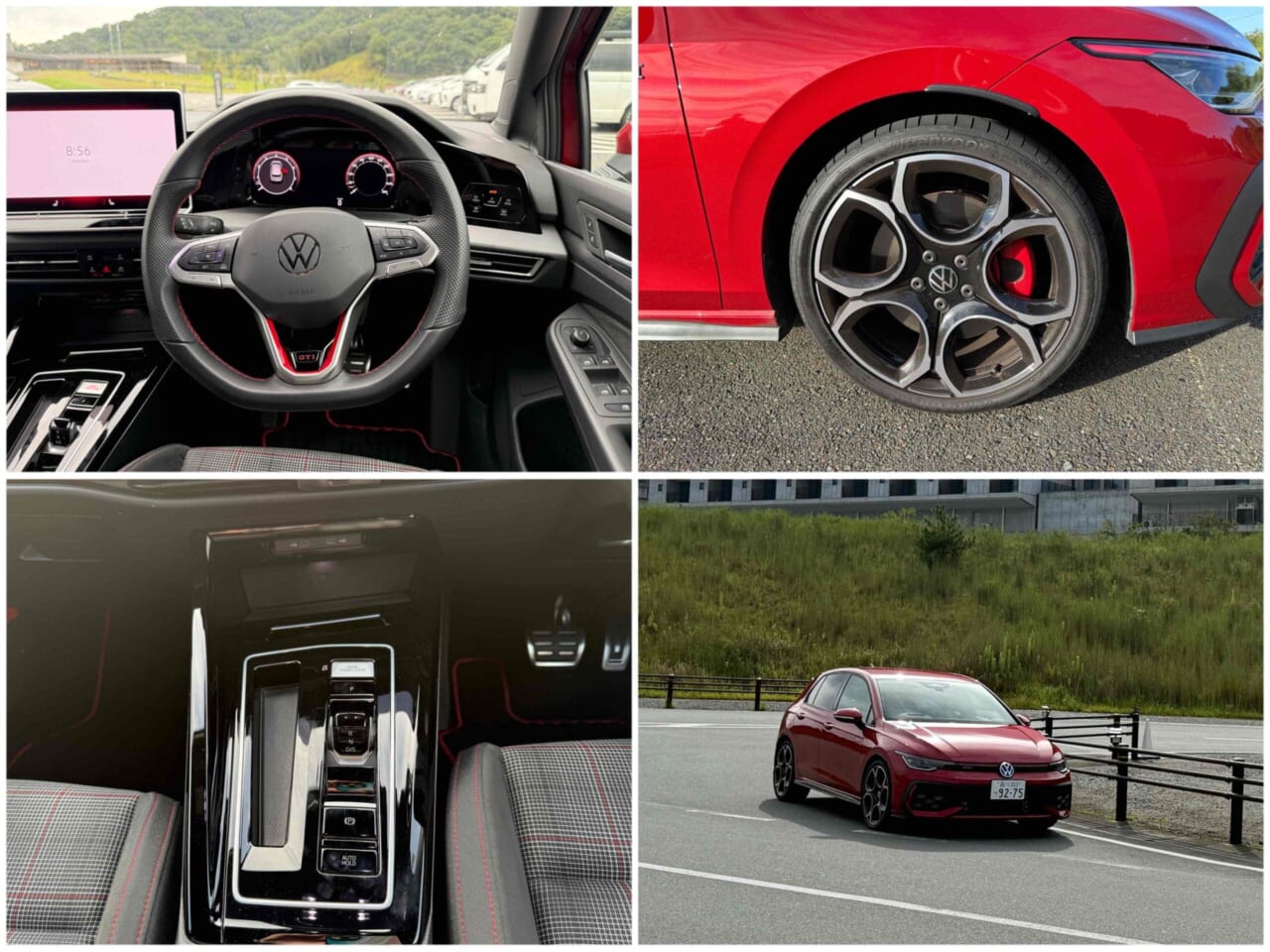 フォルクスワーゲン Golf GTI ハンドル