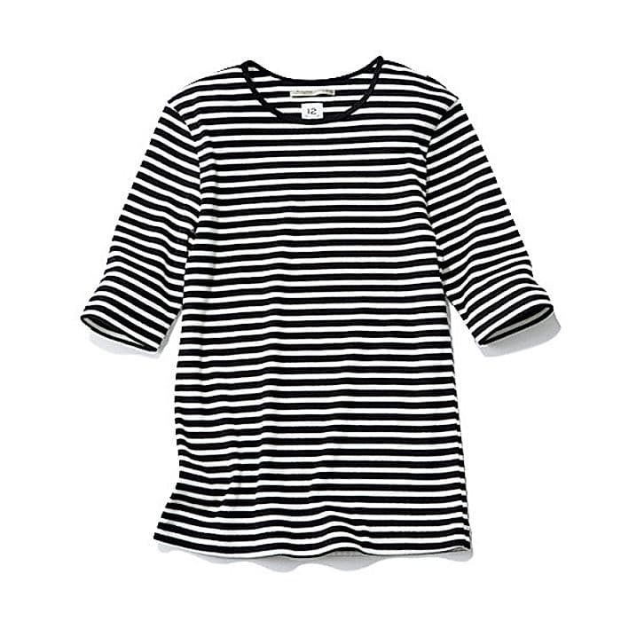 12closet LEEマルシェ 【福田麻琴さんコラボ】ジュエリー映えする 究極のリブTシャツ
