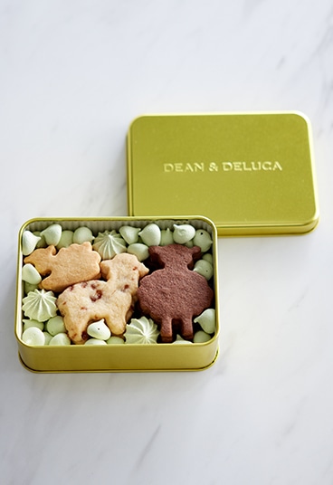 DEAN & DELUCA「冬の福袋 2027 スイーツタイムアソートメント」ニューイヤークッキー缶