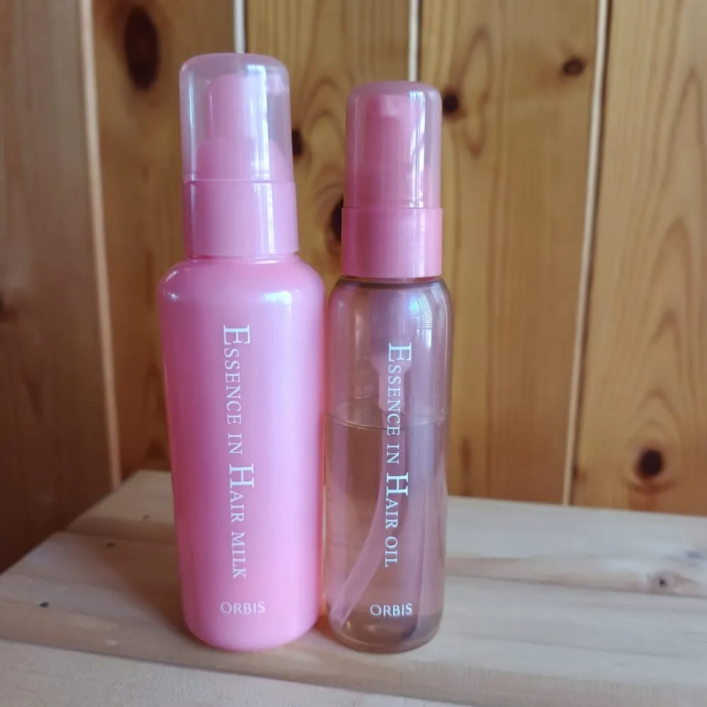 オルビス「エッセンスインヘアミルク」「エッセンスインヘアオイル」商品