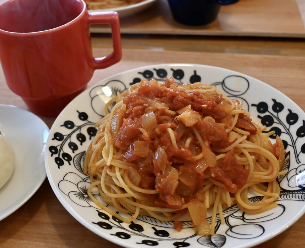 LEE　１１月号　レビュー　コウケンテツ　トマトソーススパゲッティ
