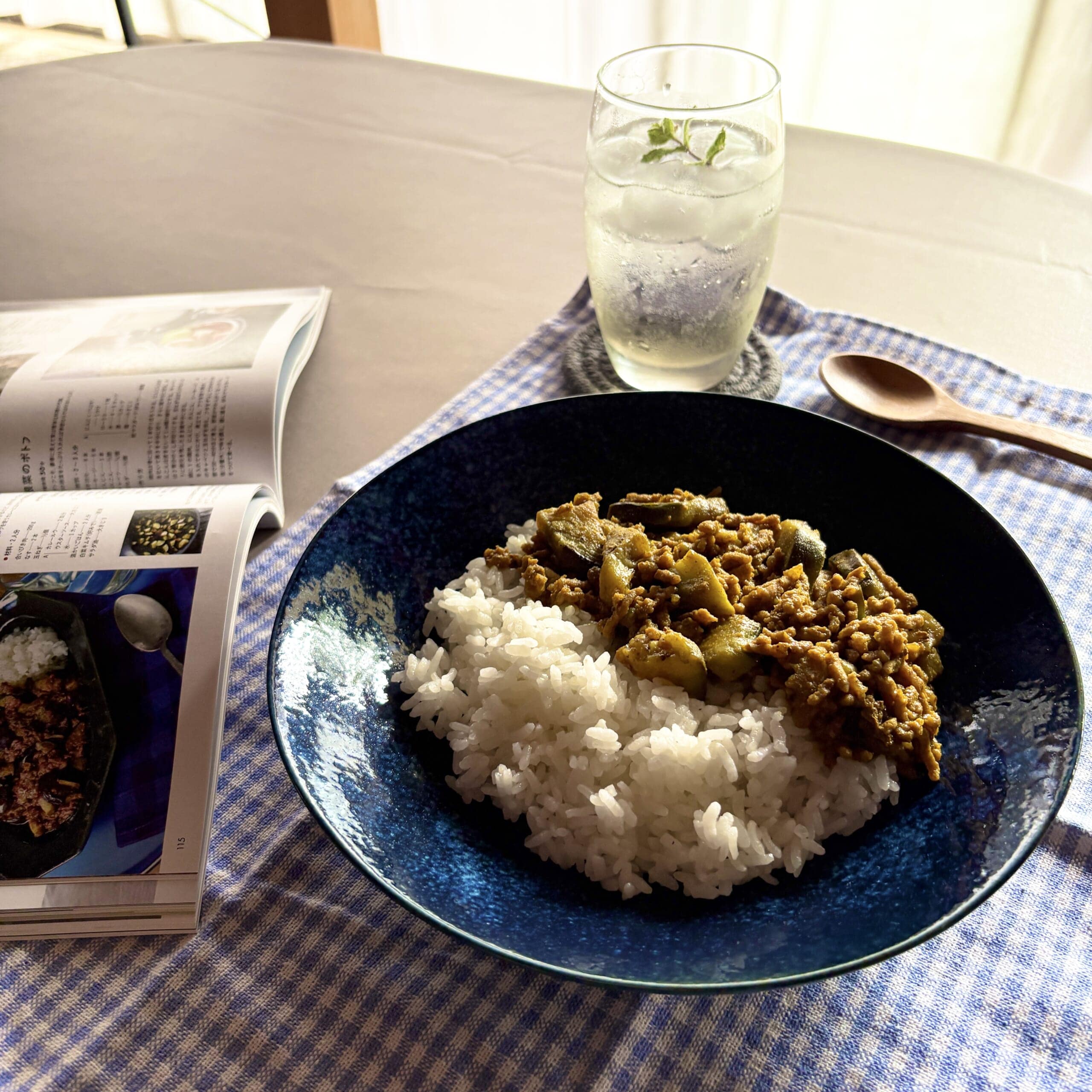 コウケンテツの定番料理。ナスのキーマカレー