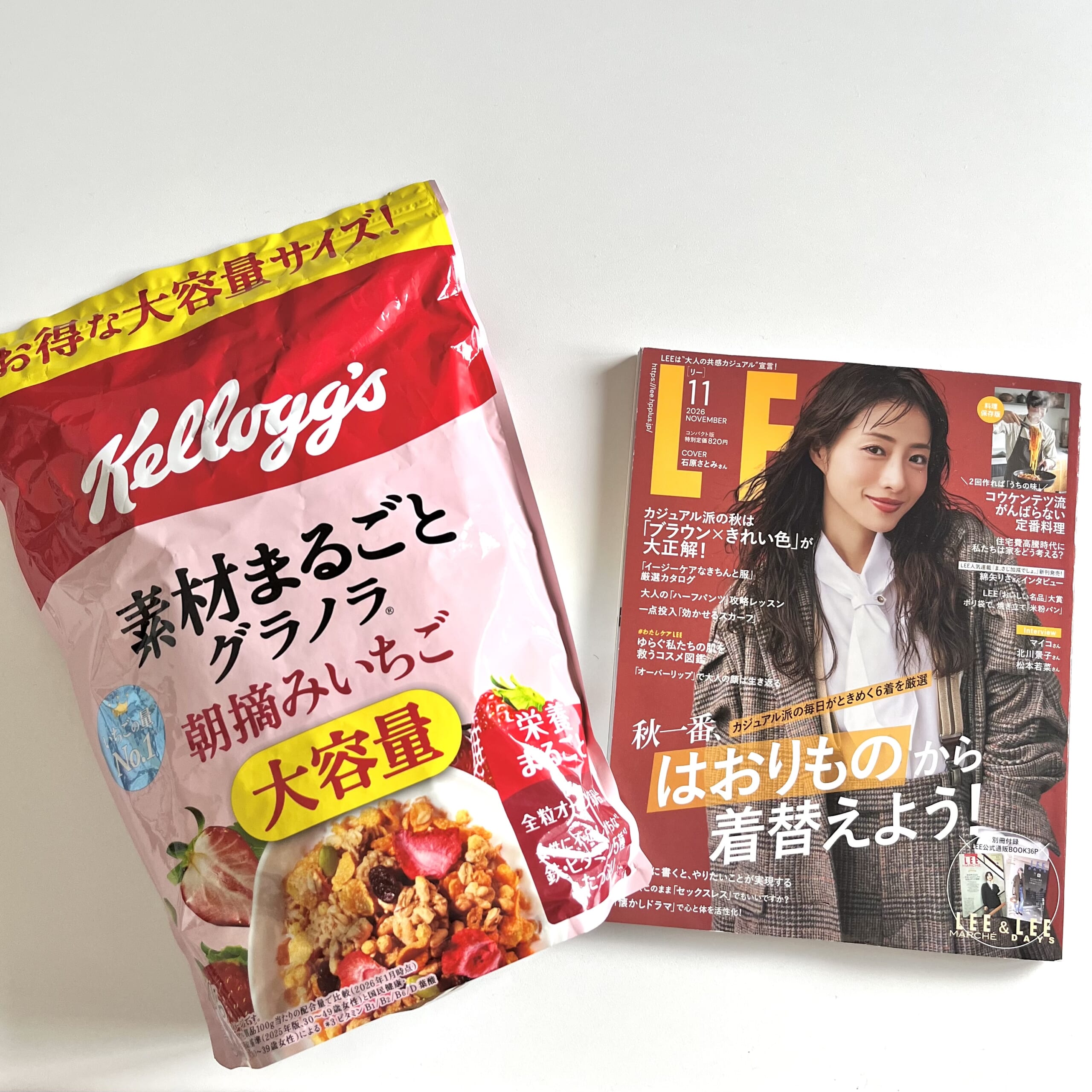 雑誌 LEE 素材まるごとグラノラ