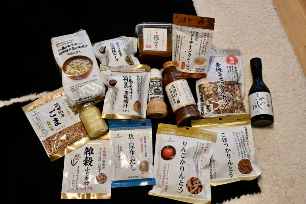 スーパー　ツルヤ　長野県　購入品