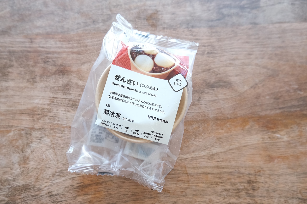 ぜんざい（つぶあん）(390円)