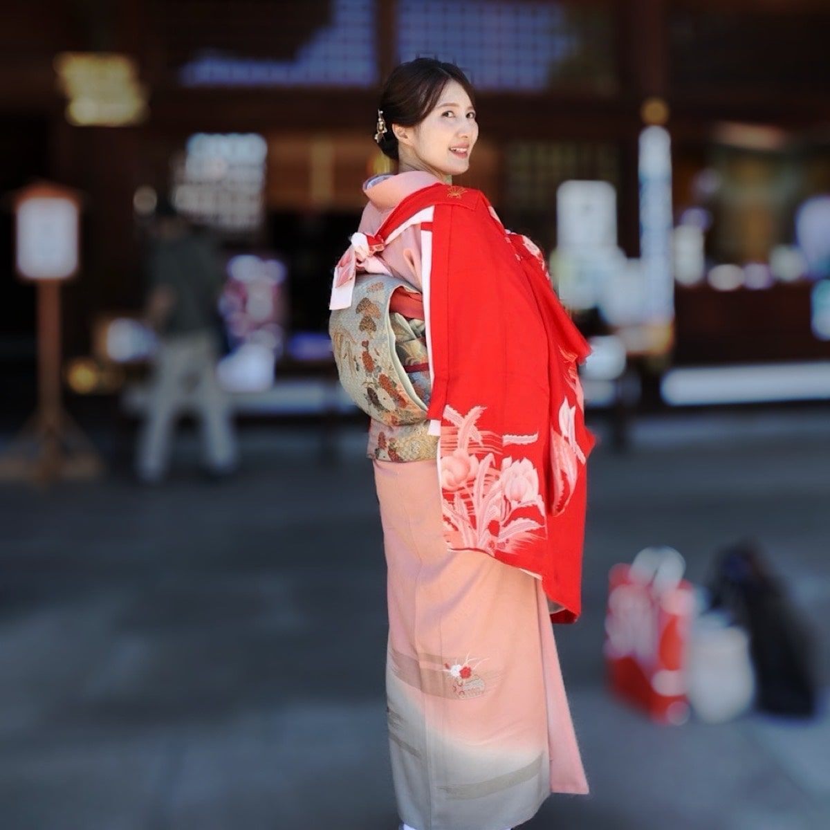 お宮参り 着物 ヘアセト