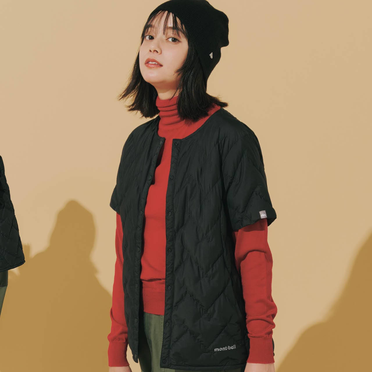 20th Anniv. LEE限定 mont-bell（モンベル）【洗える】【帯電気防止】【LEEマルシェ20th別注】スペリオダウン ラウンドネックT Women’s