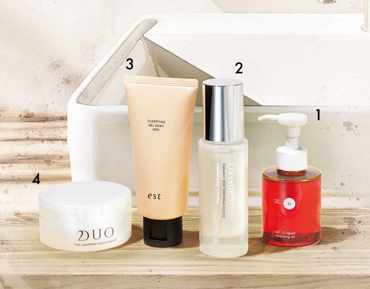 肌をいじめず毛穴汚れ除去【クレンジング＆ふき取りケア4選】