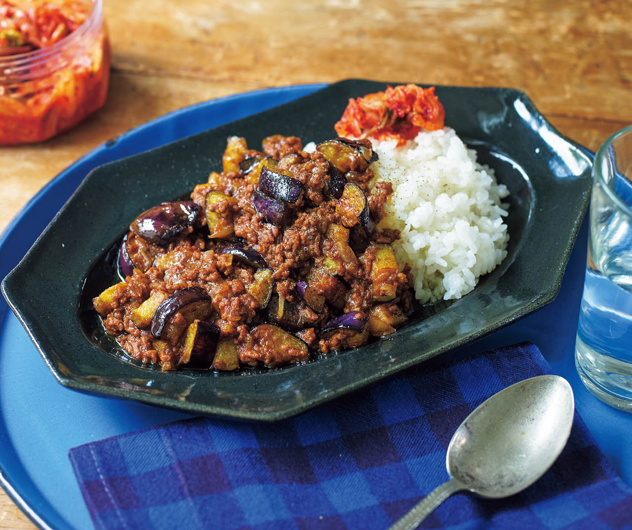 なすたっぷりのキーマカレー