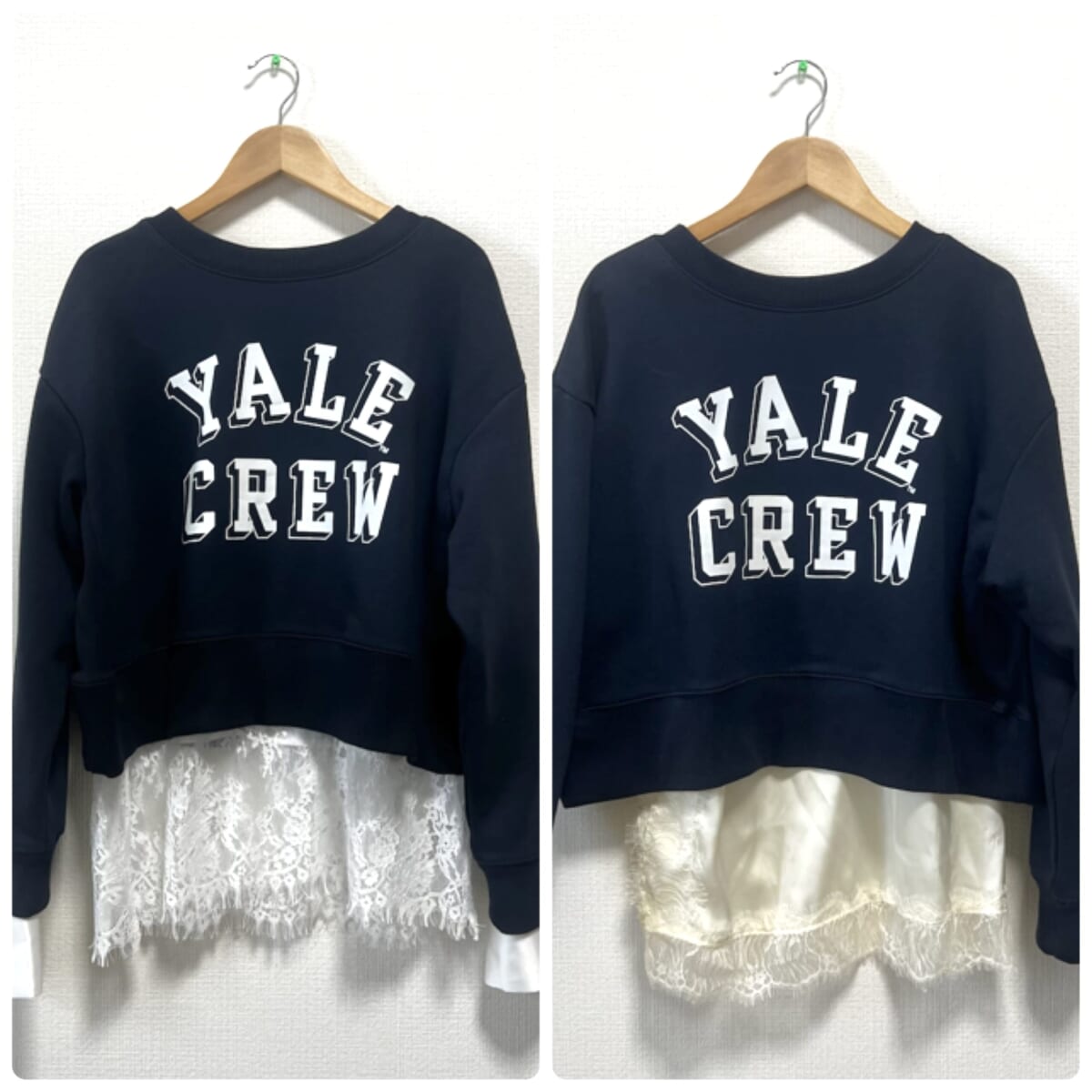 レース　レイヤード　ファッション　コーデ　秋コーデ