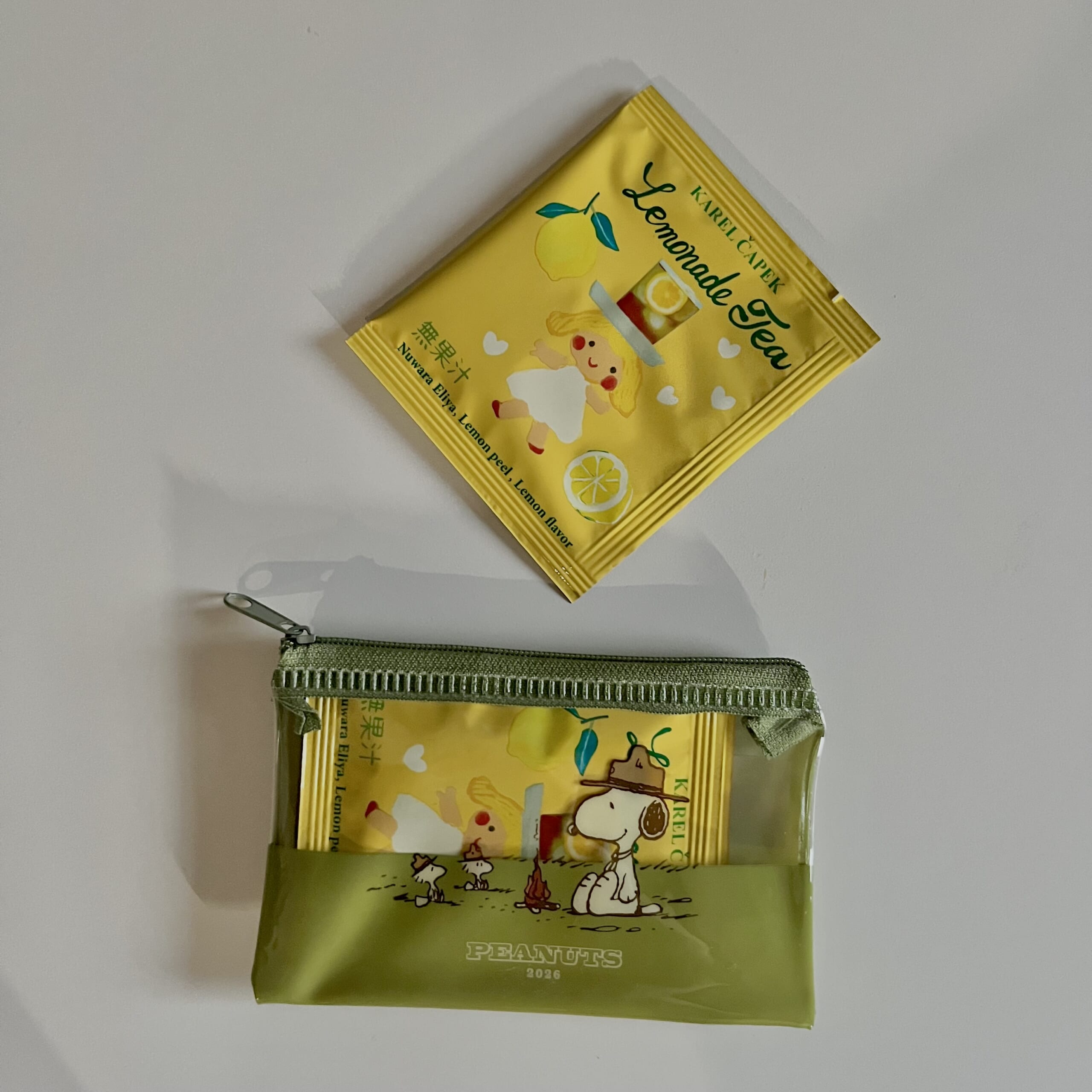 お茶　ポーチ　紅茶