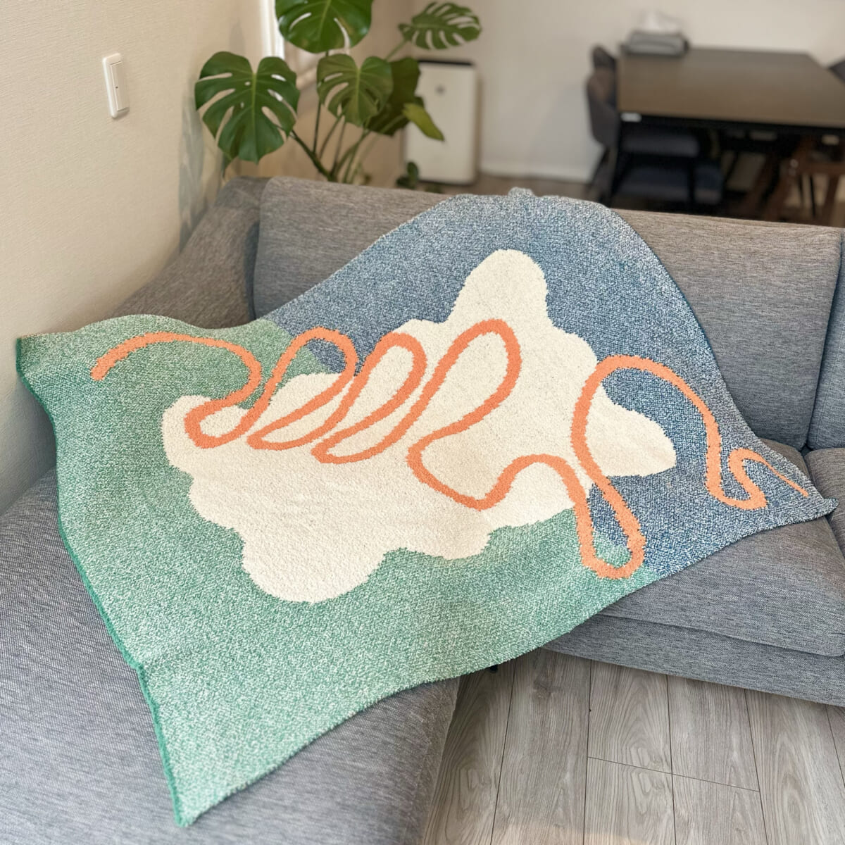 SAHIR（サヒール）でもちもちブランケット　Mochimochi blanket