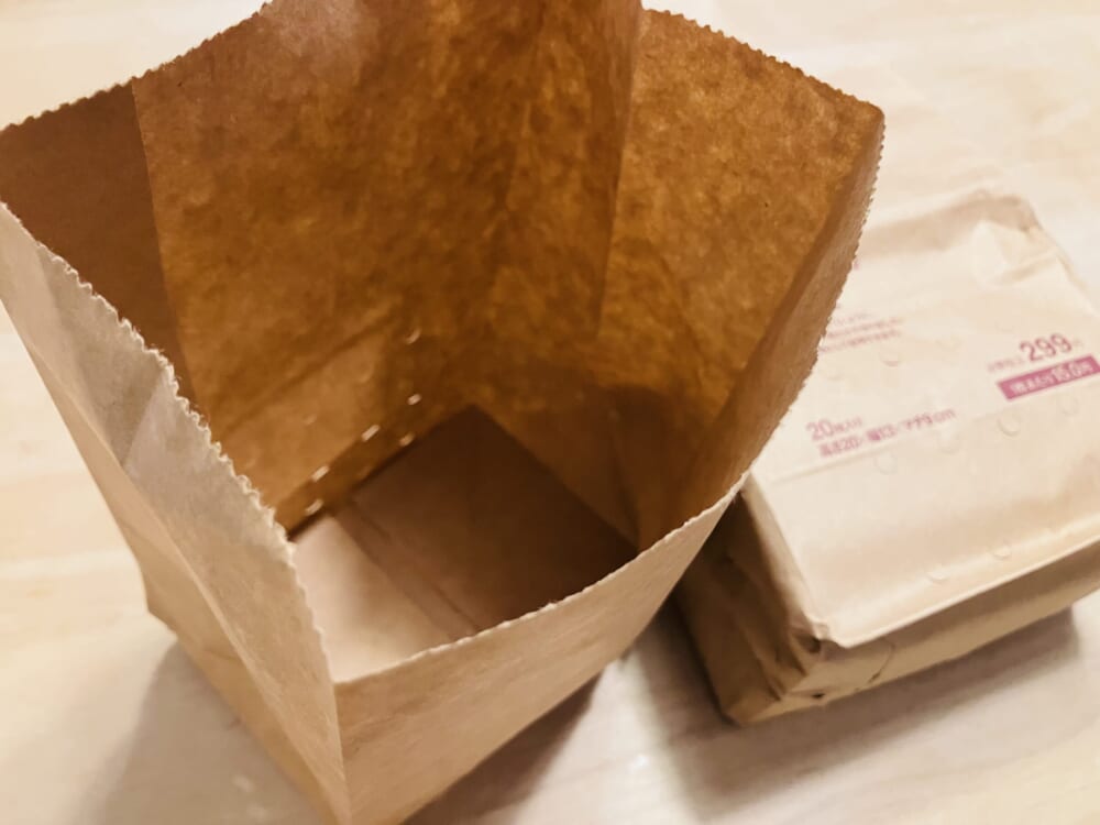 無印良品
紙製水切り袋
