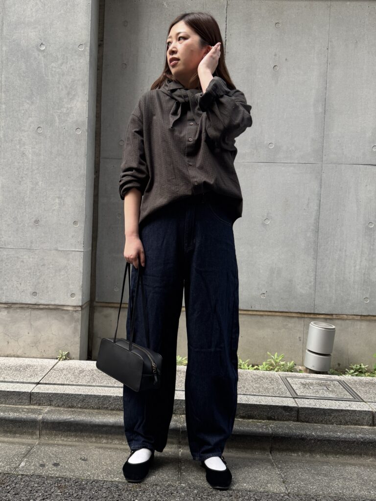 12closet
LEEマルシェ
【kazumiさんコラボ】スカーフ付きネルシャツ　スナップ